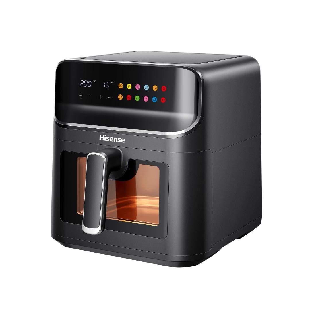 AIR FRYER HISENSE 6.7LITRES FENETRE VISIBLE NOIR H06AFBS2S3