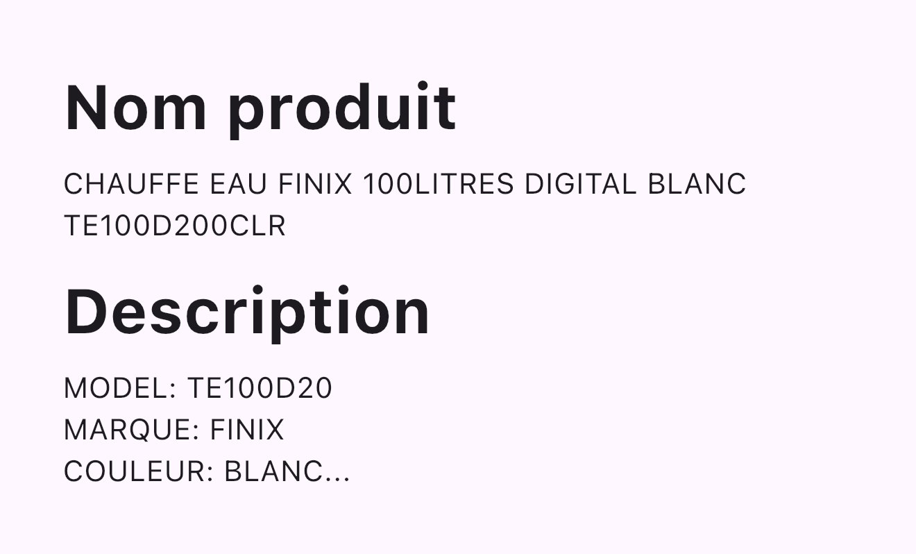 CHAUFFE EAU FINIX 100LITRES DIGITAL BLANC TE100D200CLR