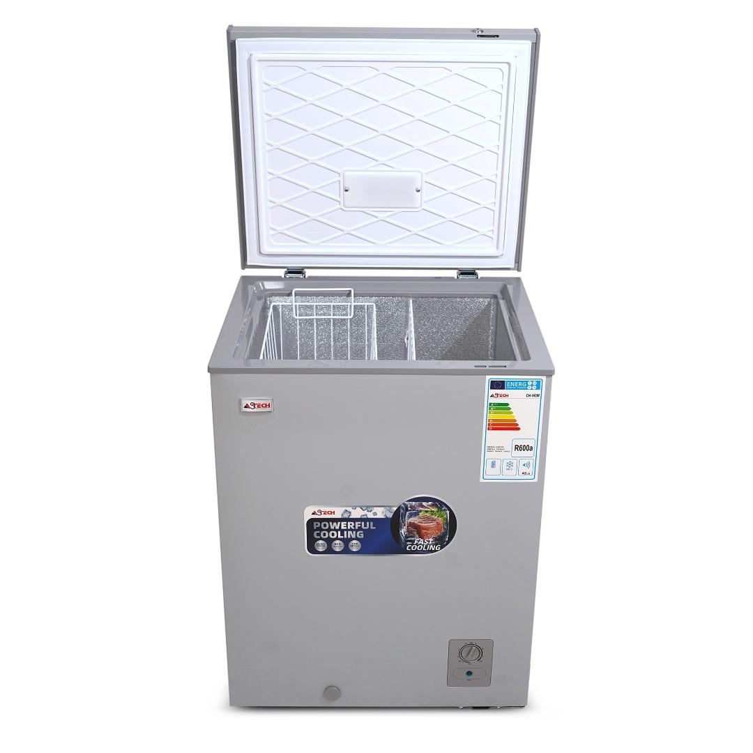 CONGELATEUR ASTECH HORIZONTAL 200LITRES GRIS CH195W