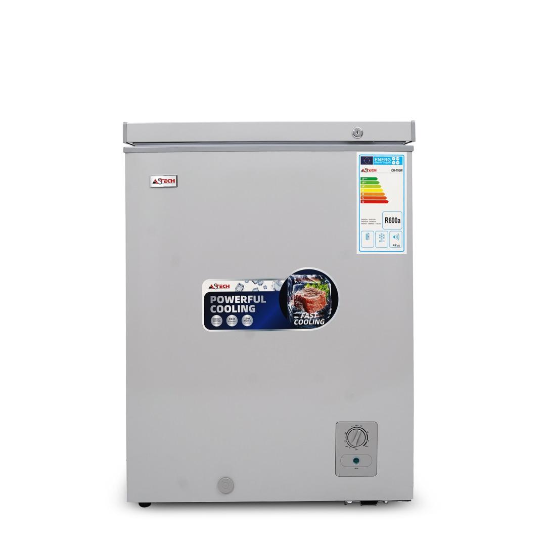 CONGELATEUR ASTECH HORIZONTAL 200LITRES GRIS CH195W