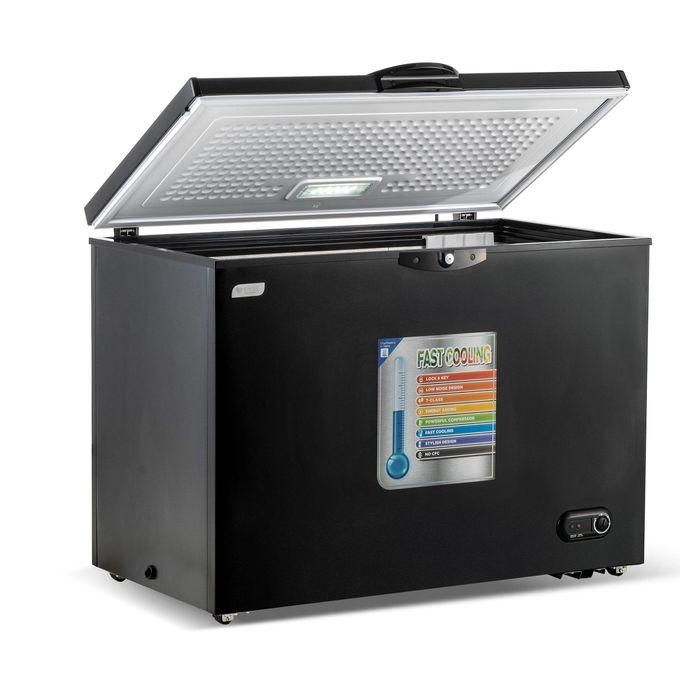 CONGELATEUR SMART TECHNOLOGY HORIZONTAL 400LITRES NOIR STCC387B