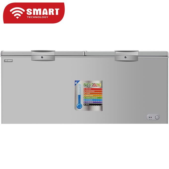 CONGELATEUR SMART TECHNOLOGY HORIZONTAL 600LITRES GRIS STCC640