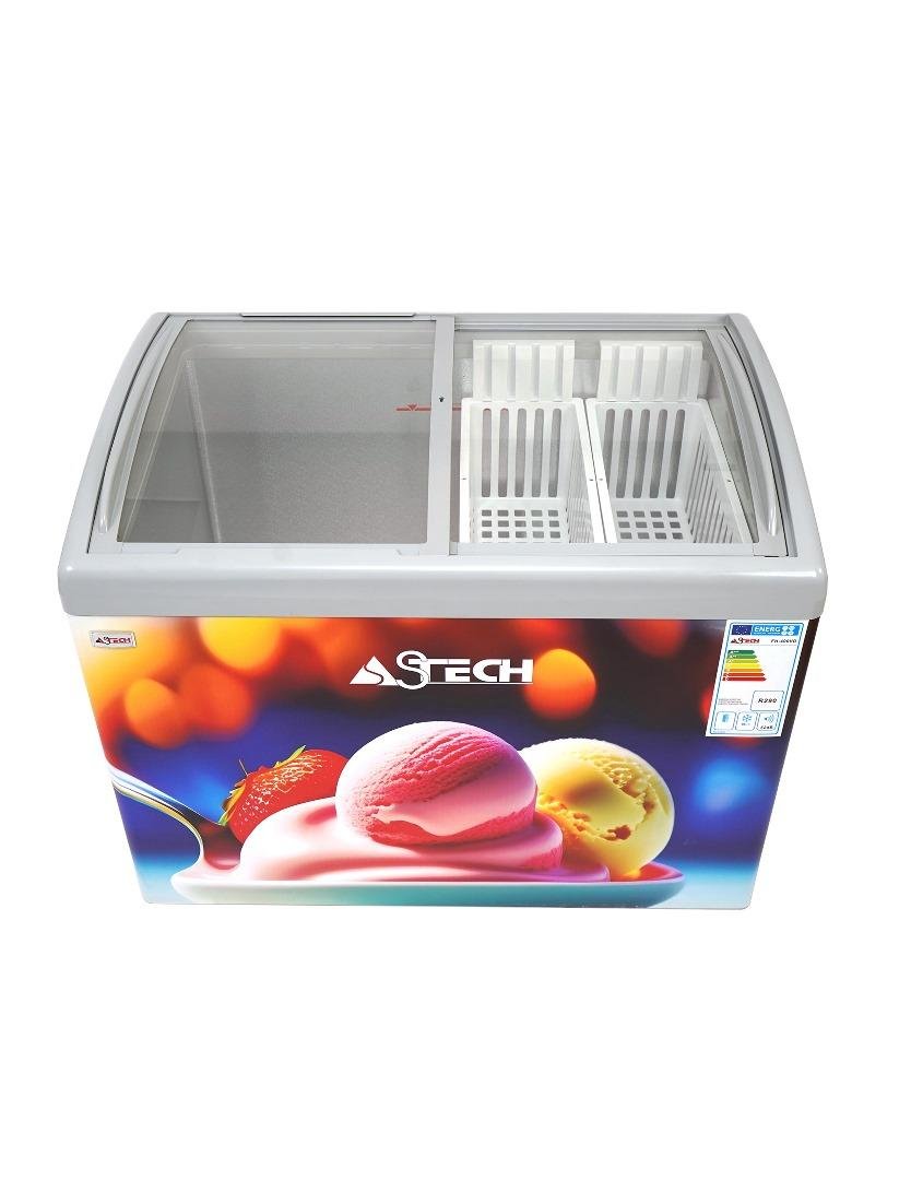 CONGÉLATEUR ASTECH HORIZONTAL 400 LITRES VITRINE FH400VD