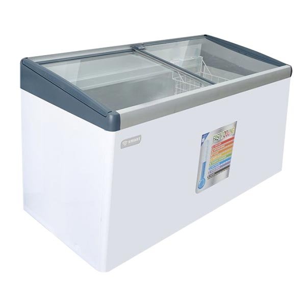 CONGELATEUR SMART TECHNOLOGY HORIZONTAL 600LITRES VITRINE BLANC STCCV757