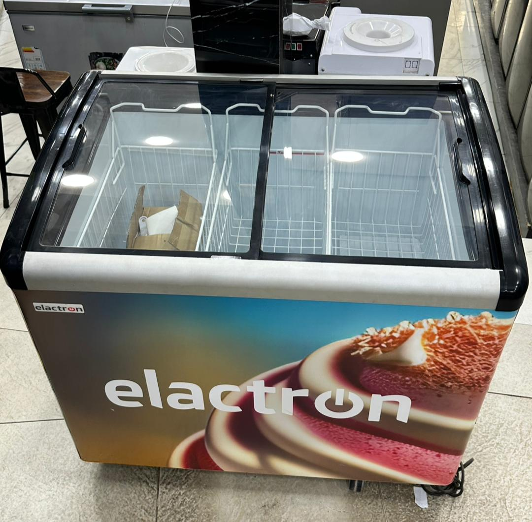 CONGELATEUR ELACTRON HORIZONTAL 400LITRES VITRINE SD246JY