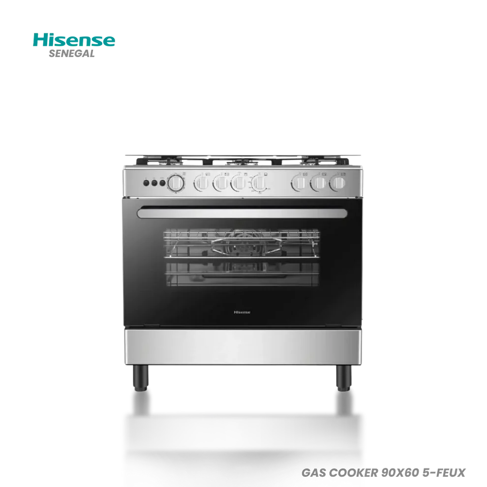 Cuisinière HISENSE GAS COOKER 90*60 5-FEUX