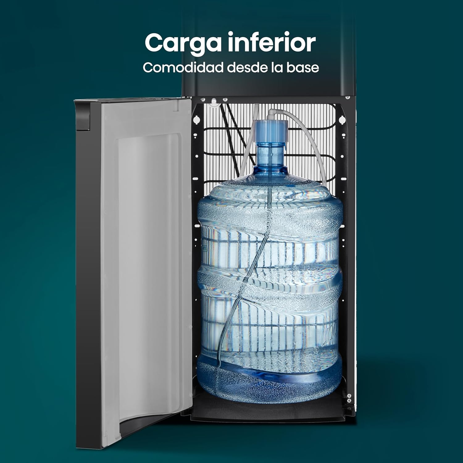 FONTAINE HISENSE AVEC CACHE BOUTEILLE NOIR H04WDBB3S3