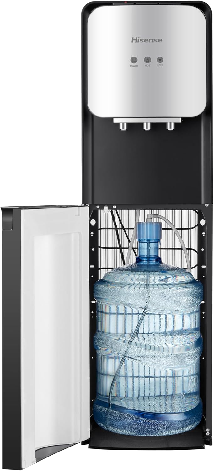 FONTAINE HISENSE AVEC CACHE BOUTEILLE GRIS H04WDBS3S3