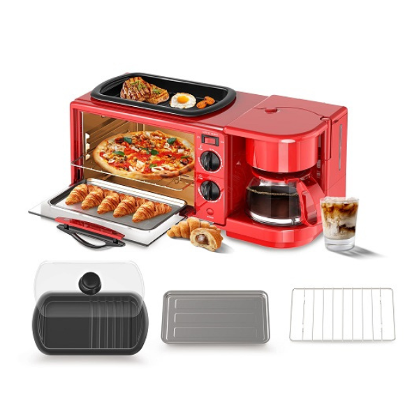 FOUR DECAKILA AVEC GRILLE 3 EN 1 1050W KEEV003R