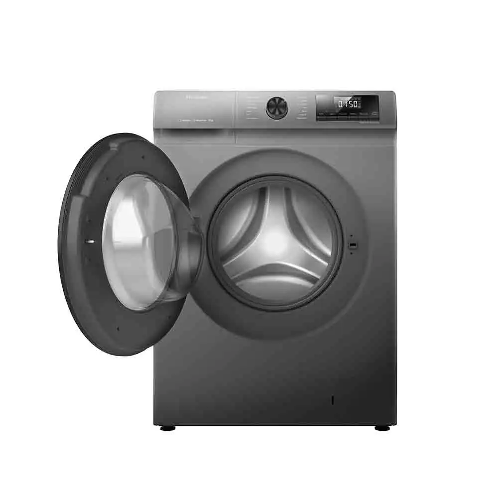 MACHINE A LAVER HISENSE 8KG INVERTER FRONT LOAD GRIS WFQP8014EVMT