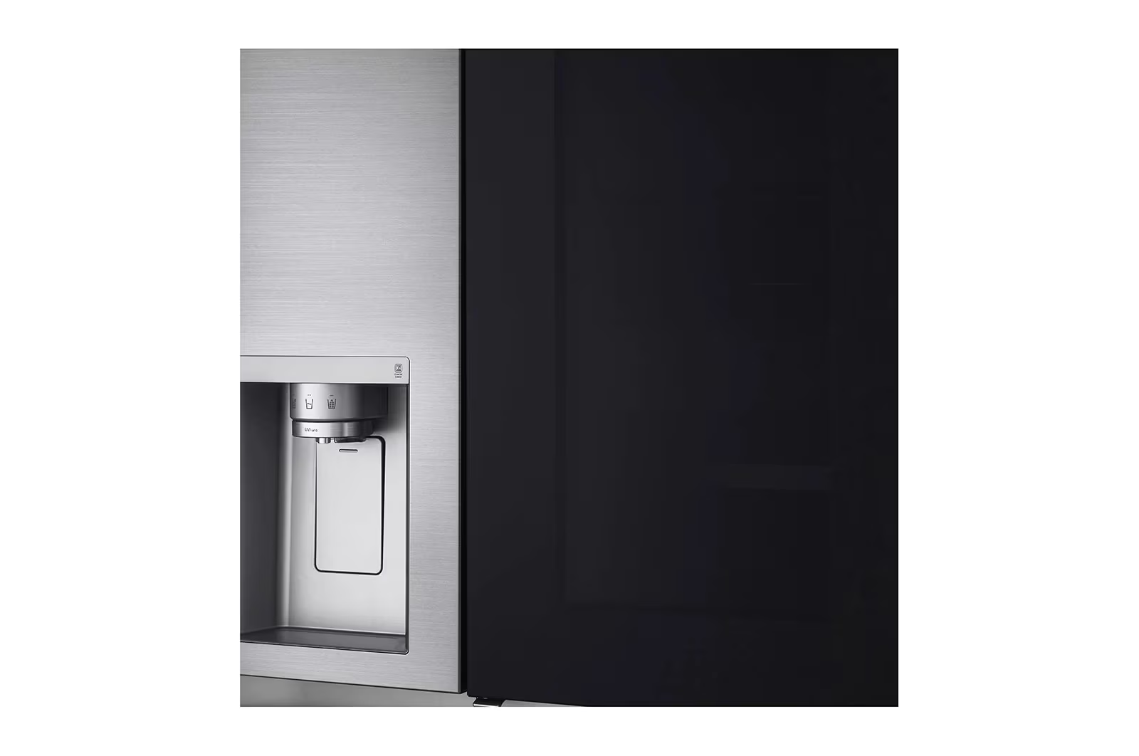 REFRIGERATEUR LG SIDE BY SIDE 2PORTES AVEC FONTAINE GRIS GCX257CSEW