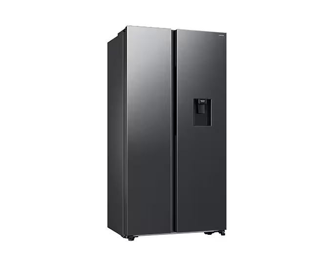 REFRIGERATEUR SAMSUNG SIDE BY SIDE 2PORTES AVEC FONTAINE 578L NOIR MAT RS57DG4100B4