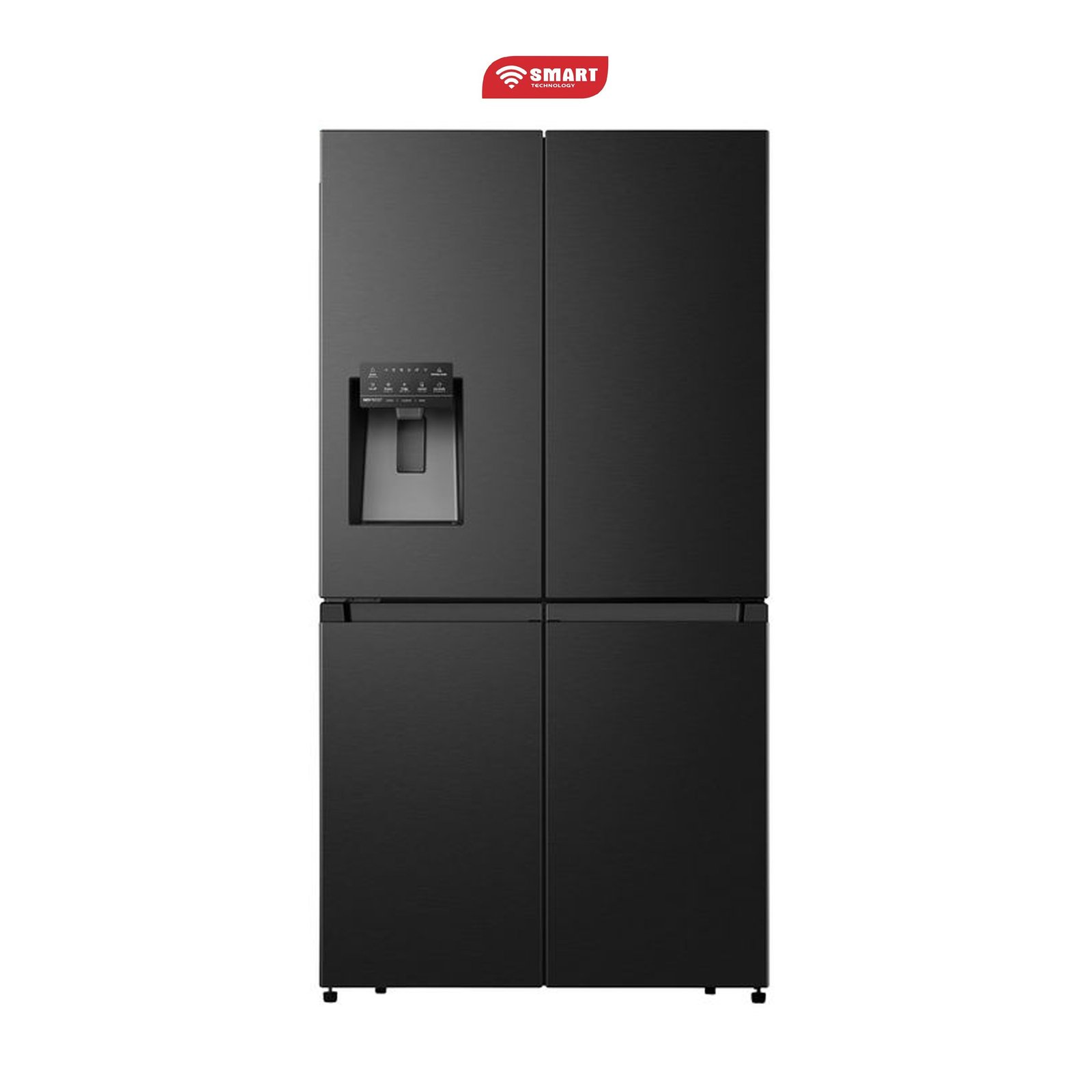 REFRIGERATEUR SMART TECHNOLOGY SIDE BY SIDE 4PORTES DISTRIBUTEUR D'EAU ET GLACON STR678WH
