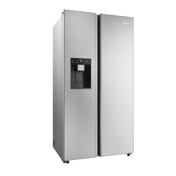 REFRIGERATEUR HAIER SIDE BY SIDE 2PORTES DISTRIBUTEUR GLACON GRIS HSW59F18EIMM