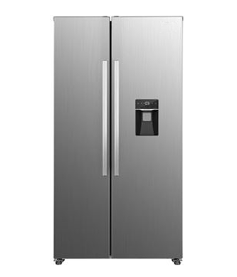 REFRIGERATEUR ELACTRON SIDE BY SIDE 2PORTES AVEC DISTRIBUTEUR EAU INOX EL55BSX