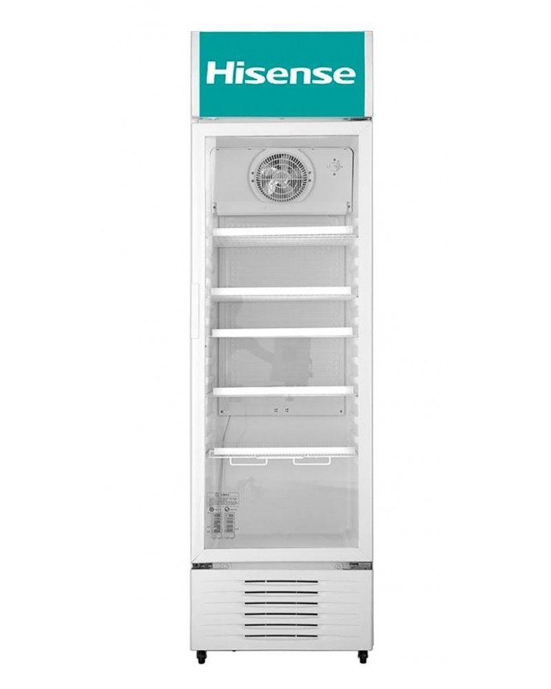 REFRIGERATEUR HISENSE VERTICAL 382LITRES VITRINE FL50FC