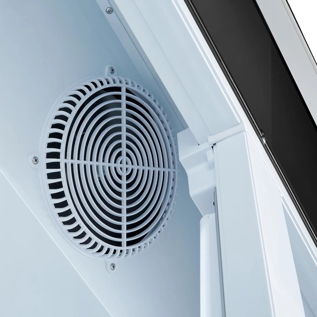 REFRIGERATEUR HISENSE VERTICAL 2PORTES VITRINE NOIR FL81WC