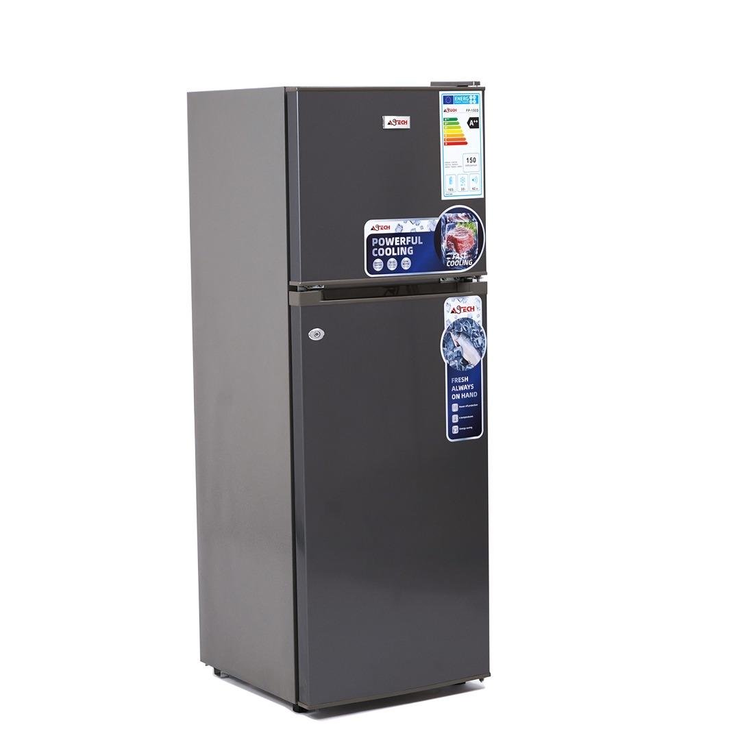 RÉFRIGÉRATEUR ASTECH 2 PORTES GRIS FP150K/S