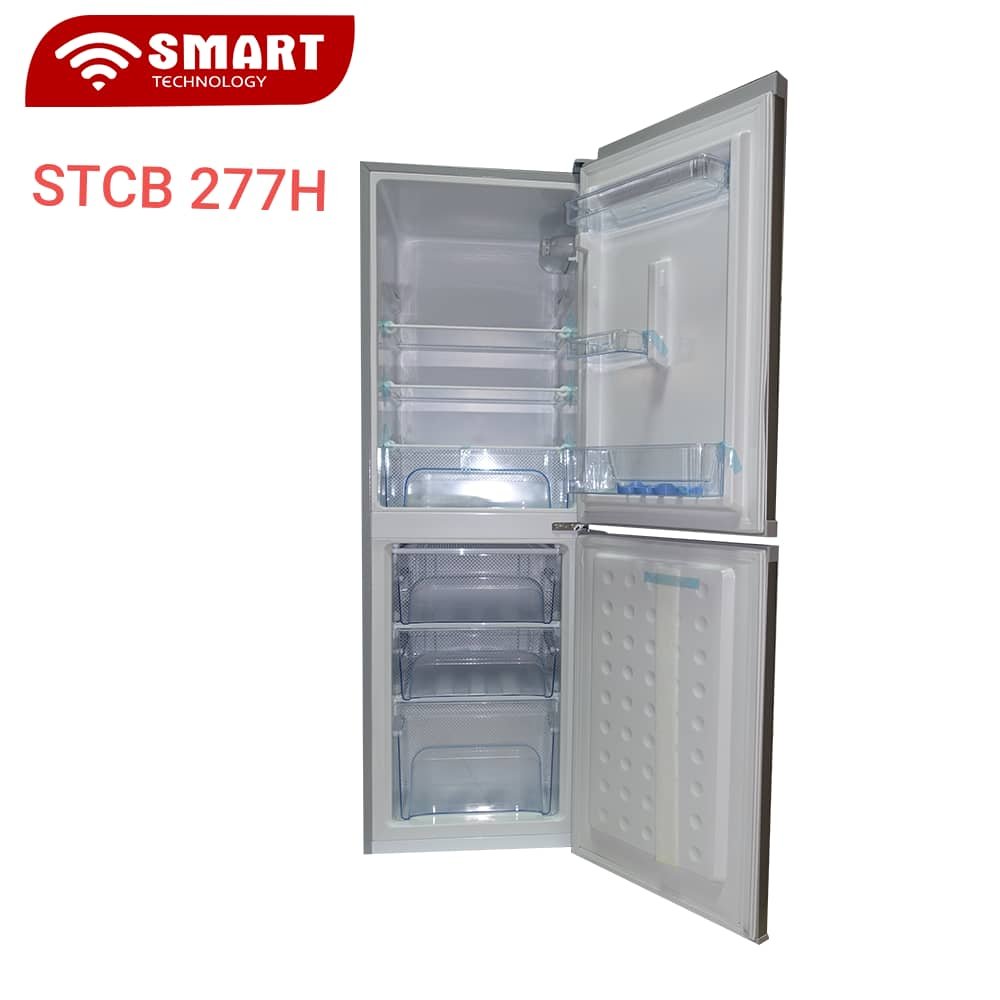 REFRIGERATEUR SMART TECHNOLOGY COMBINE 3TIROIRS GRIS STCB277H