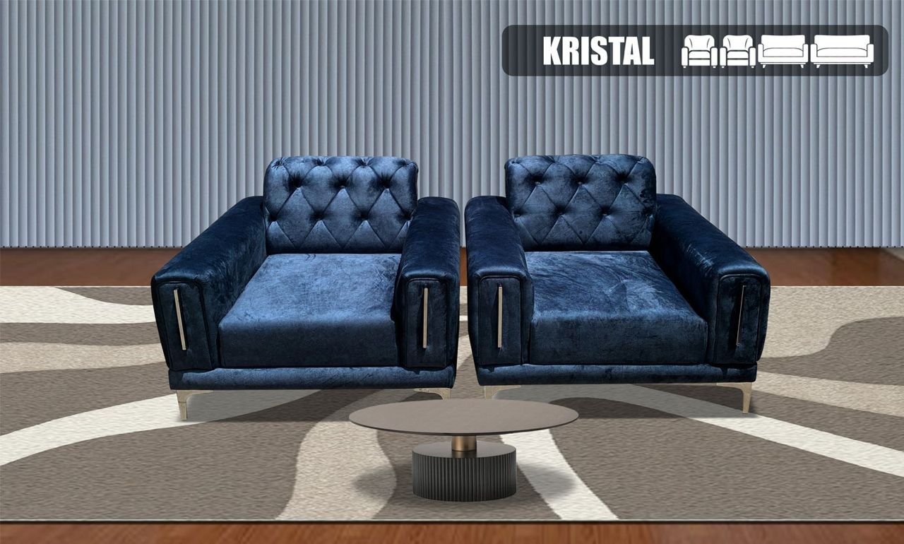 SALON CANAPÉ 7 PLACES COULEUR AU CHOIX KRISTAL