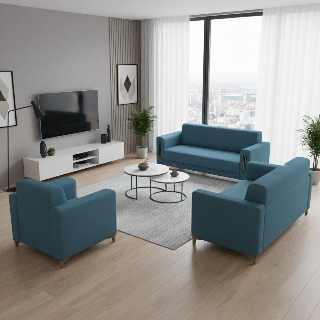 SALON CANAPÉ 6 PLACES COULEUR AU CHOIX RELAX