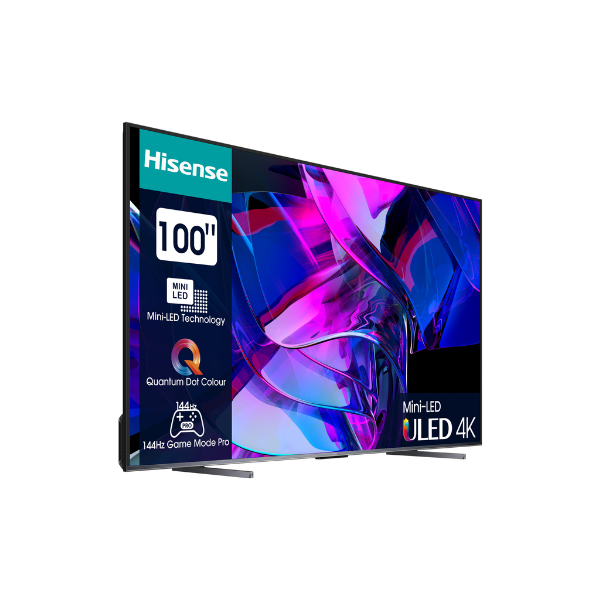 TELEVISEUR HISENSE 100"' SMART VIDA ULED QUANTUM DOT 4K 100U7K