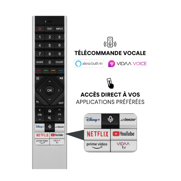 TELEVISEUR HISENSE 100"' SMART VIDA ULED QUANTUM DOT 4K 100U7K