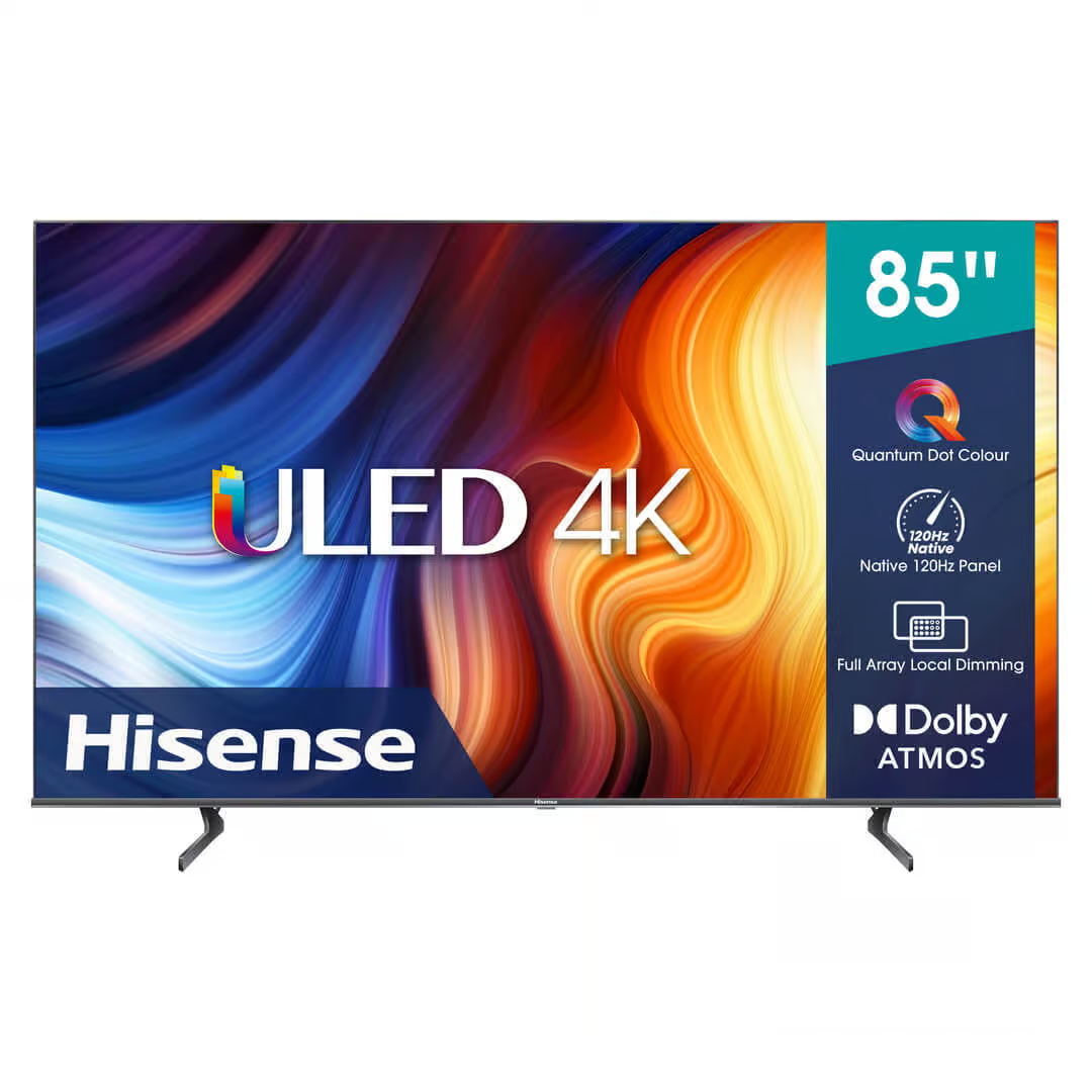 TELEVISEUR HISENSE 85"' LED SMART VIDAA 4K QUANTUM DOT 85U7H