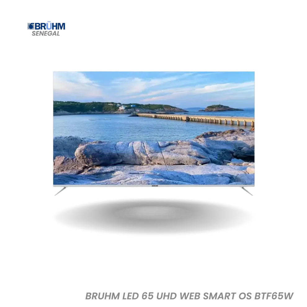 Téléviseur Bruhm smart 4 Led 65 pouces  UHD