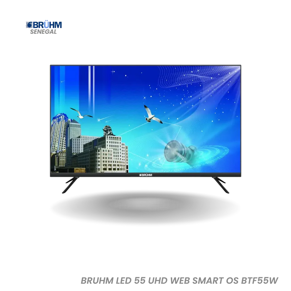 Téléviseur Bruhm smart 4k Led 55 UHD