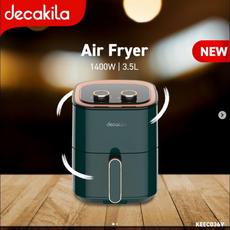 DECAKILA AIR FRYER 3.5L NOUVELLE GÉNÉRATION
