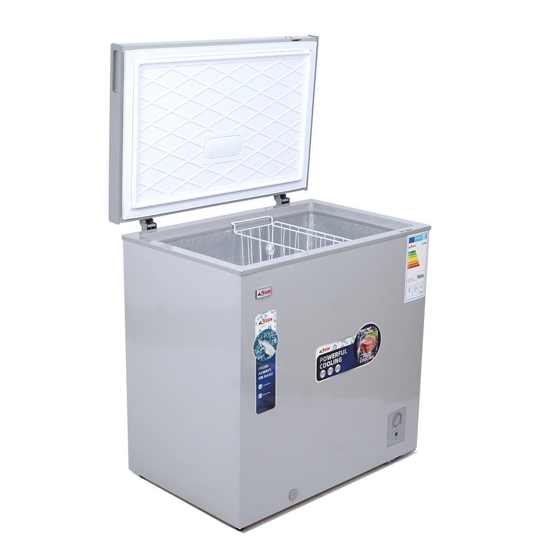 CONGÉLATEUR GRIS COMPACT 150L