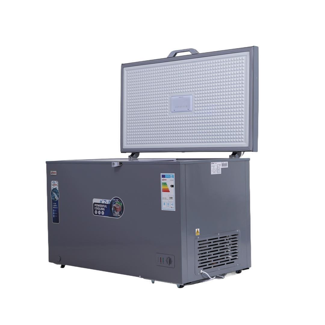 CONGÉLATEUR COFFRE GRIS 250L