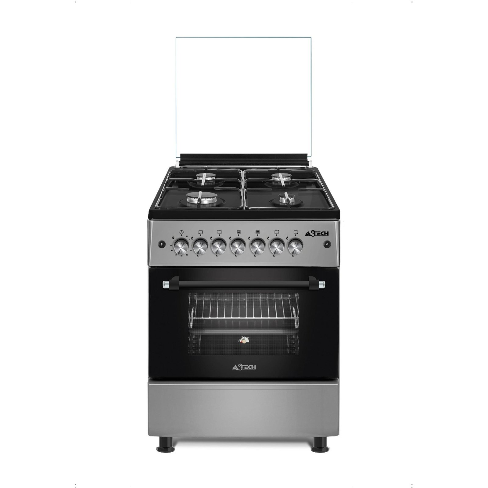 CUISINIÈRE ASTECH PREMIUM 4 GAZ INOX